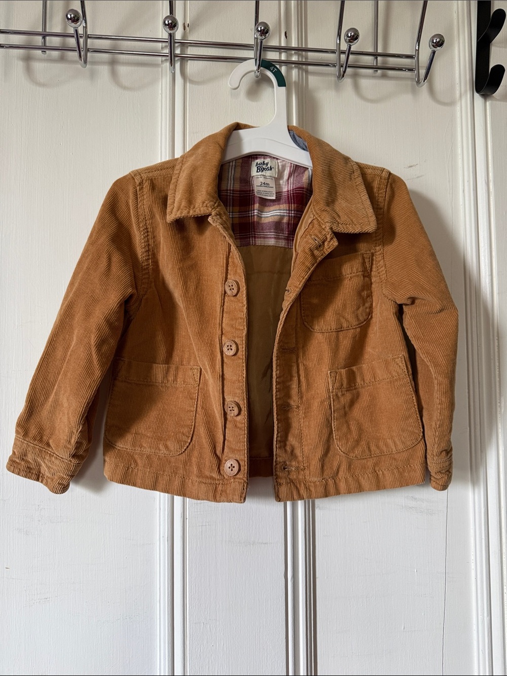 Carter's Kids' Rust Tan Corduroy Jacket